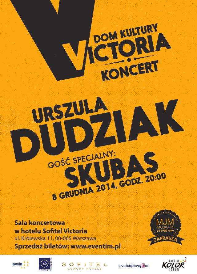 Dom Kultury Victoria zaprasza, plakat