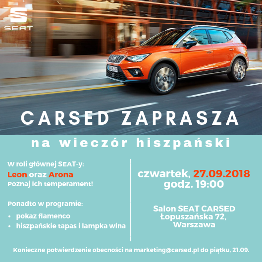 Hiszpański Wieczór z SEAT-em