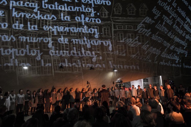 Chór POLIN zadebiutował podczas ceremonii otwarcia muzeum, od którego wziął nazwę